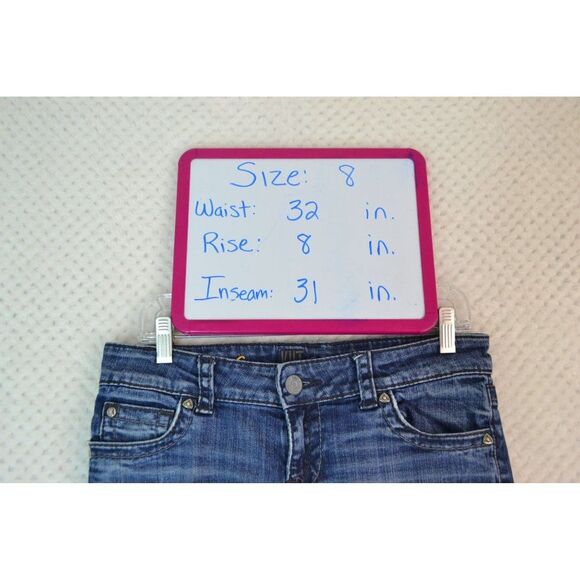 Kut From The Kloth Women's 8 So Low Bootcut Medium Wash Jeans - Picture 10 of 13